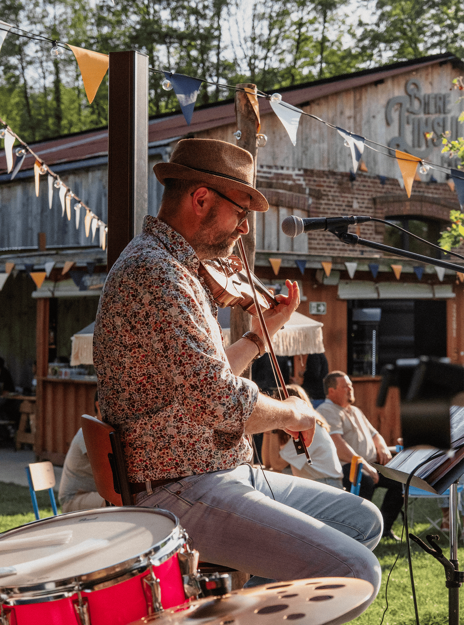 Photo de musicien à la Guinguette Insulaire à Charleval