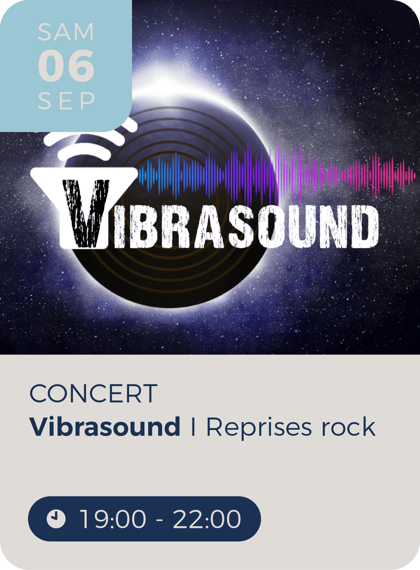 Programmation Vibrasound