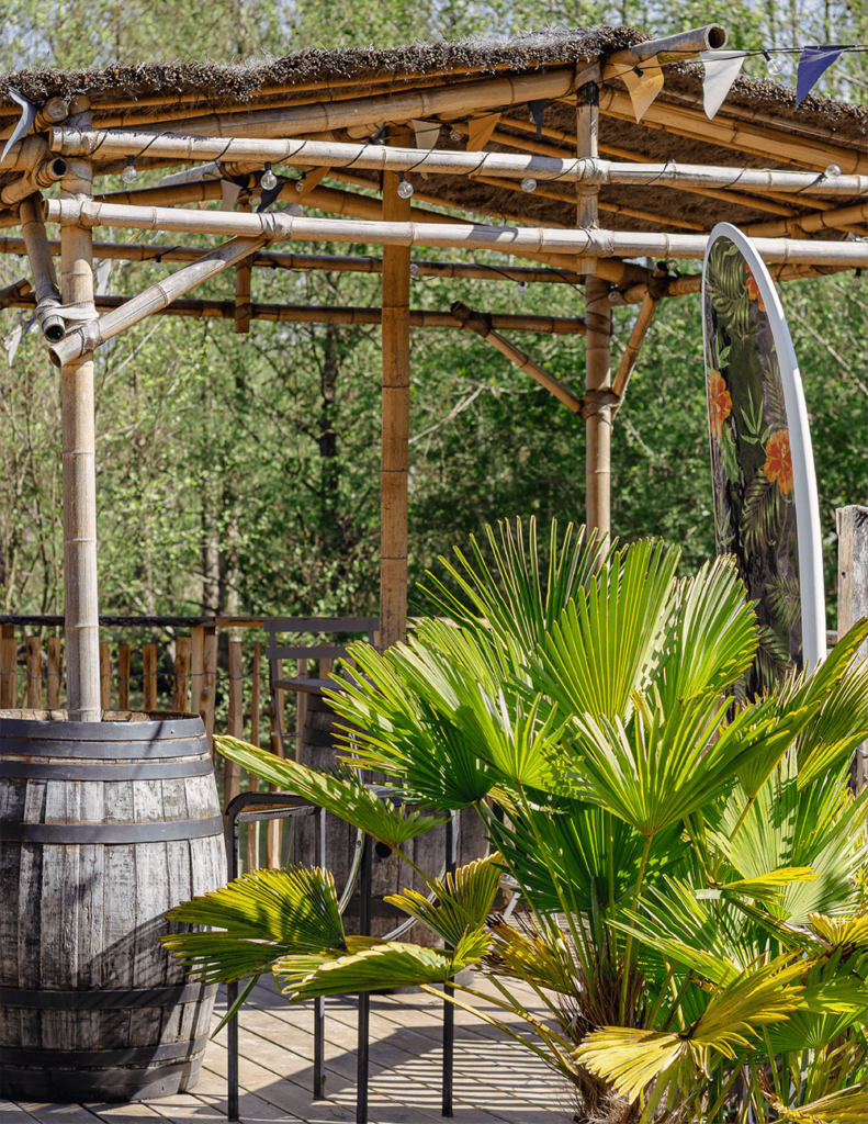 La Cabane à la Guinguette Insulaire à Charleval en Normandie