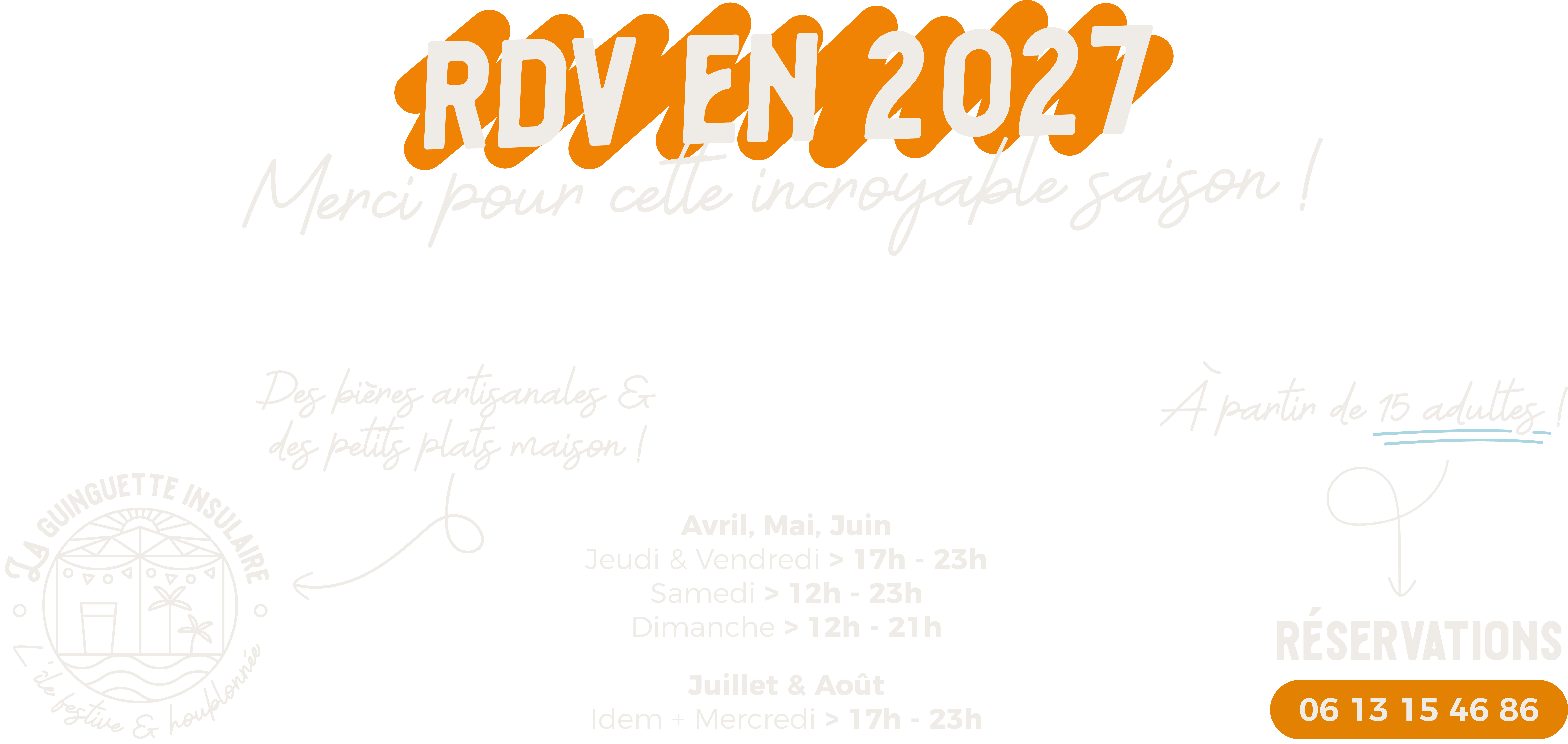 Rendez-vous en 2027. Merci pour cette incroyable saison !